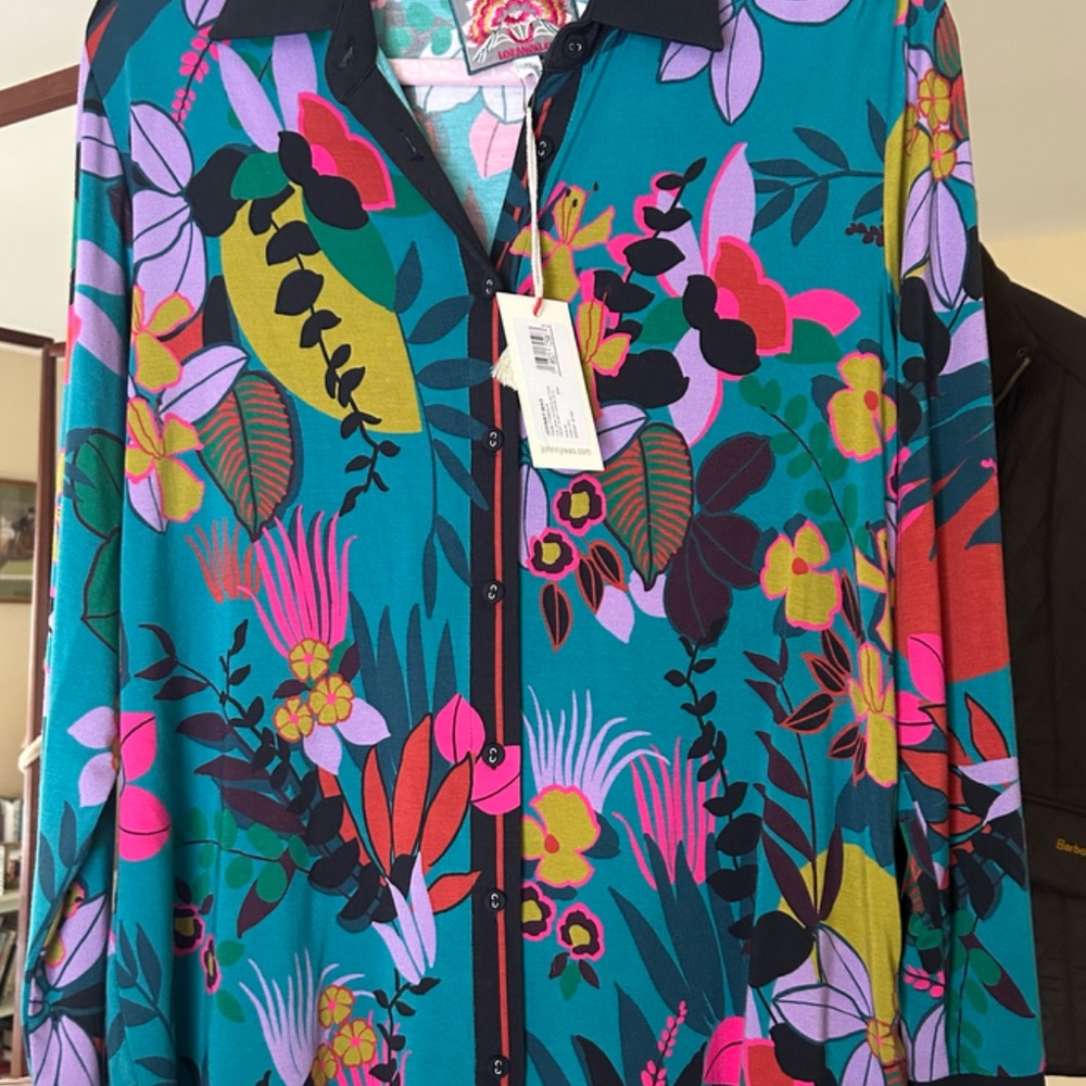 Johnny Was Janie Favorite Button Down Front Shirt House of FL - Picture 7 of 8
